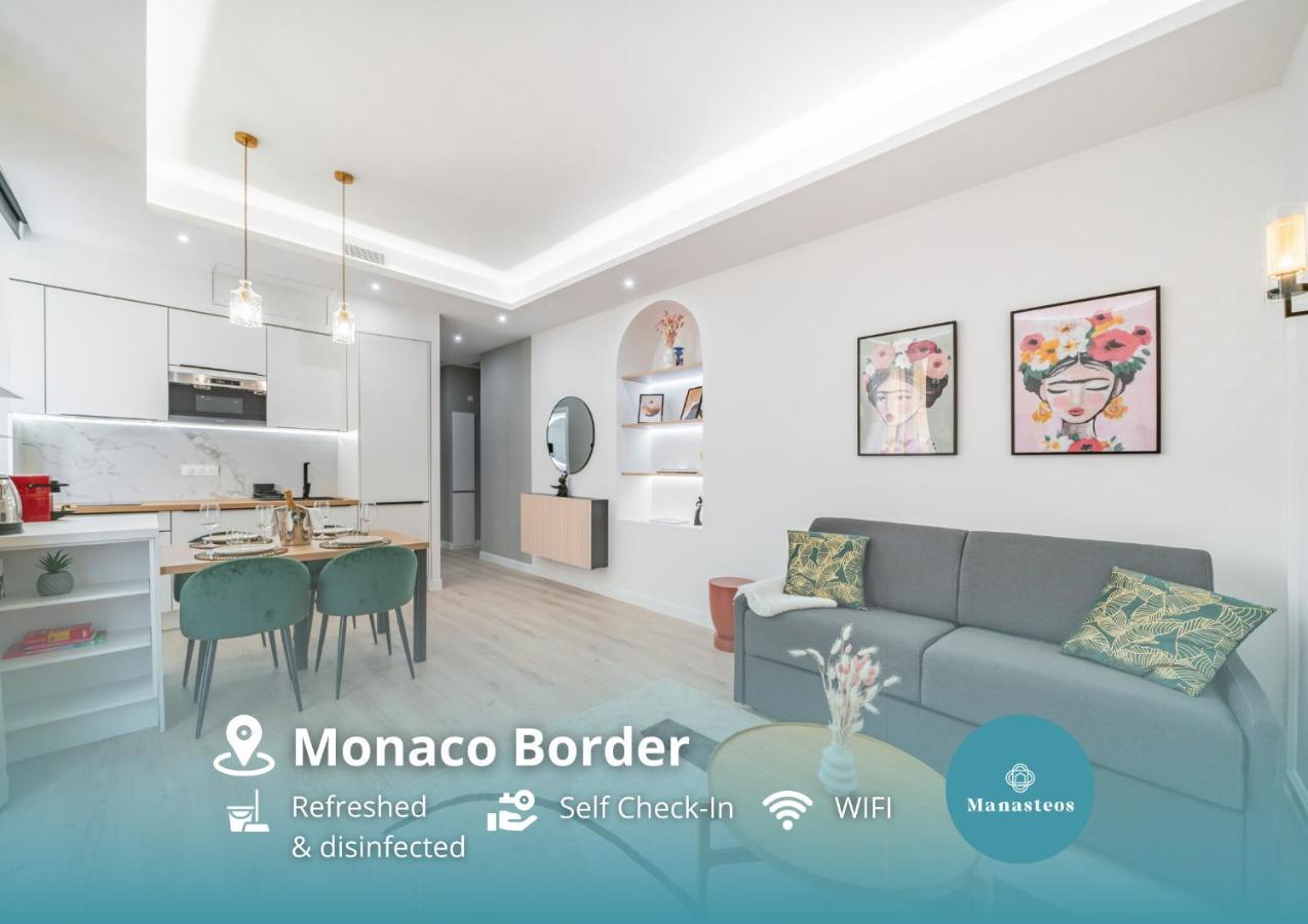 2Mn Monaco - Luxueux Appartement Renove - As Beausoleil Exterior foto